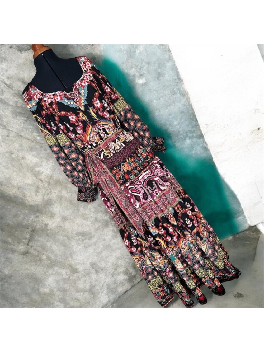 Alice + Olivia Spellbound Maxi Dress In Multi Color Sz. 10